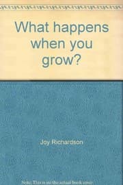 Tapa de What happens when you grow?