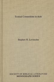 Tapa de Textual connections in Acts