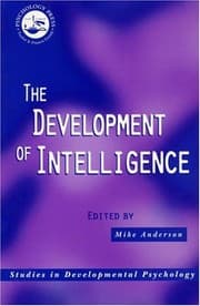 Tapa de The Development of Intelligence (Studies in Developmental Psychology)