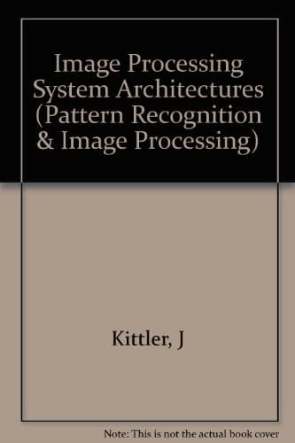 Tapa de Image processing system architectures (Electronic & electrical engineering research studies)