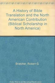 Tapa de A history of Bible translation and the North American contribution