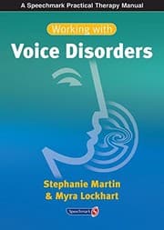 Tapa de Working with voice disorders