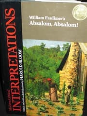 Tapa de William Faulkner's Absalom, Absalom!