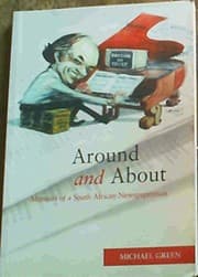 Tapa de Around and About: Memoirs of a South African Newspaperman