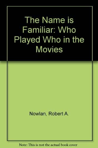 Tapa de The name is familiar--