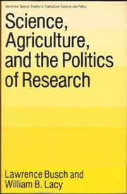 Tapa de Science, agriculture, and the politics of research