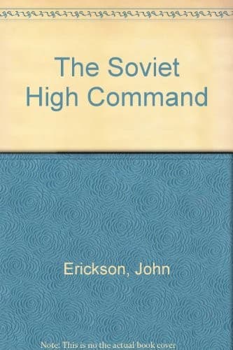 Tapa de The Soviet high command