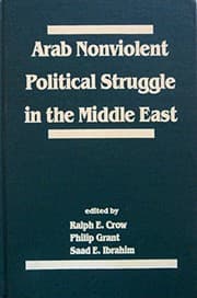 Tapa de Arab nonviolent political struggle in the Middle East