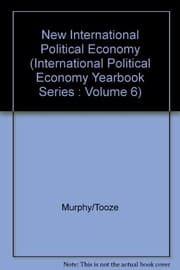 Tapa de The New international political economy