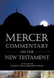 Tapa de Mercer Commentary on the New Testament (Introductory Courses on the B.I.B.L.E)
