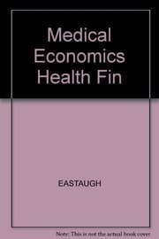 Tapa de Medical Economics and Health Finance