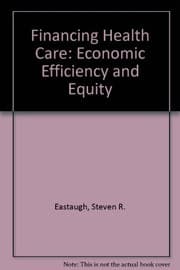 Tapa de Financing health care