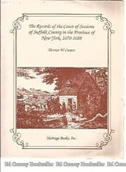 Tapa de The records of the Court of Sessions of Suffolk County in the Province of New York, 1670-1688