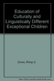 Tapa de Education of Culturally and Linguistically Different Exceptional Children