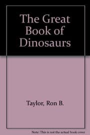 Tapa de The great book of dinosaurs