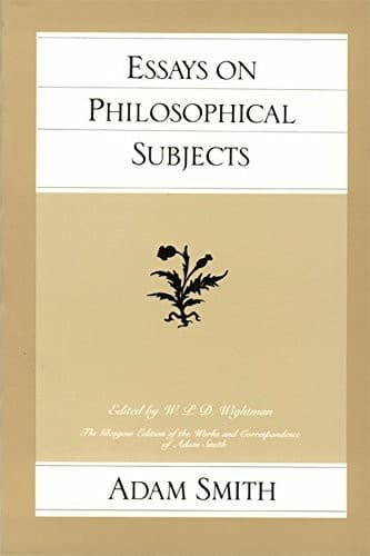 Tapa de Essays on philosophical subjects