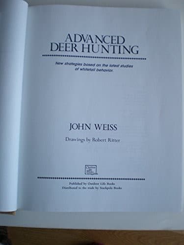 Tapa de Advanced deer hunting