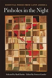 Tapa de Pinholes in the Night: Essential Poems from Latin America (Harriet Monroe Poetry Institute Poets in the World)