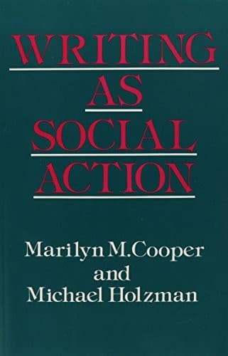 Tapa de Writing as social action