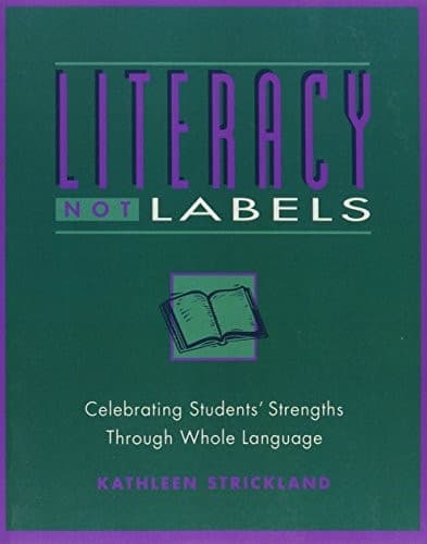 Tapa de Literacy, not labels