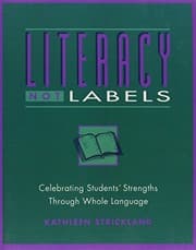 Tapa de Literacy, not labels