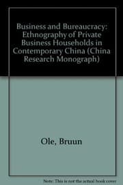 Tapa de Business and bureaucracy in a Chinese city
