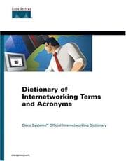 Tapa de Dictionary of internetworking terms and acronyms