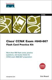 Tapa de Cisco CCNA Exam #640-607 Flash Card Practice Kit