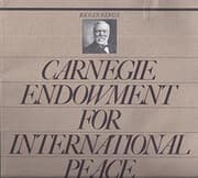 Tapa de Andrew Carnegie's Peace Endowment