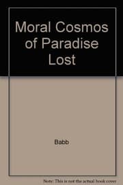 Tapa de The Moral Cosmos of Paradise Lost