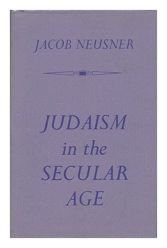 Tapa de Judaism in the secular age