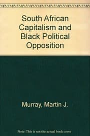 Tapa de South African capitalism and Black political opposition