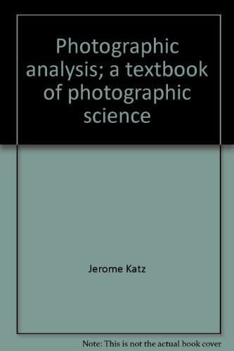 Tapa de Photographic analysis