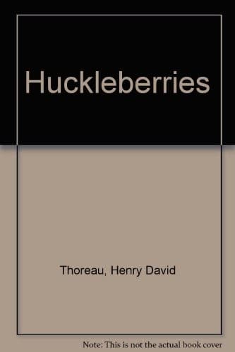 Tapa de Huckleberries