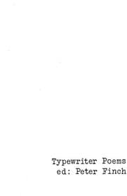 Tapa de Typewriter poems