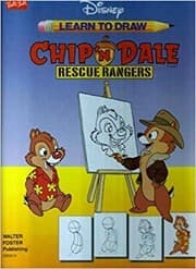 Tapa de Disney learn to draw Chip 'n Dale rescue rangers