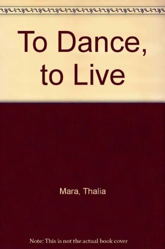 Tapa de To dance, to live