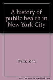 Tapa de A history of public health in New York City