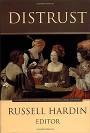 Tapa de Distrust (Russell Sage Foundation Series on Trust)