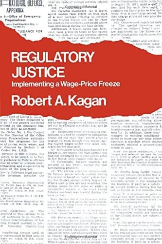 Tapa de Regulatory justice