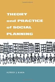 Tapa de Theory and practice of social planning