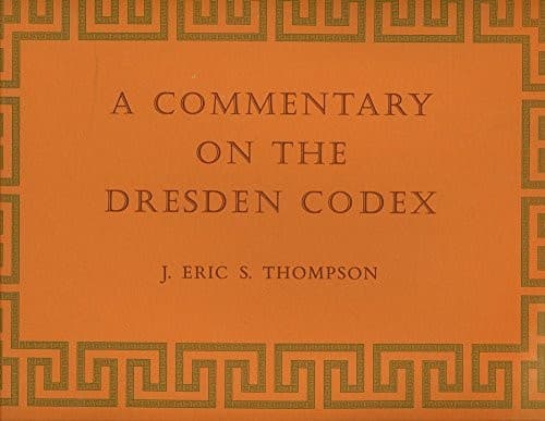 Tapa de A commentary on the Dresden codex