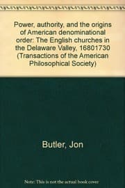 Tapa de Power, authority, and the origins of American denominational order