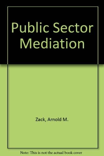 Tapa de Public sector mediation