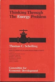 Tapa de Thinking through the energy problem