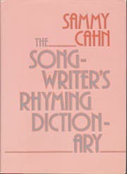 Tapa de The songwriter's rhyming dictionary