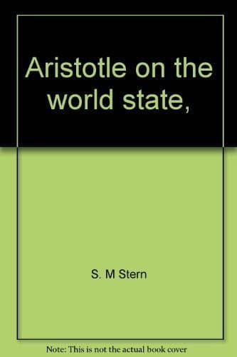 Tapa de Aristotle on the world state