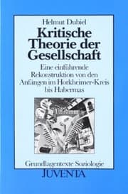 Tapa de Kritische Theorie der Gesellschaft