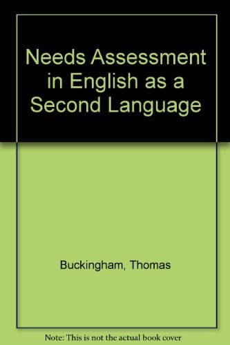 Tapa de Needs assessment in ESL