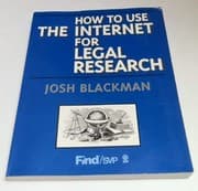 Tapa de How to use the Internet for legal research